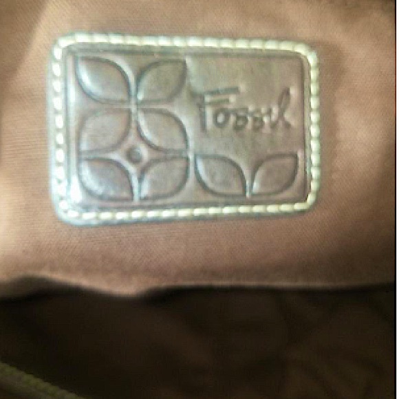 Fossil Multi Color Fabric with Leather Trim Tote - Picture 3 of 7